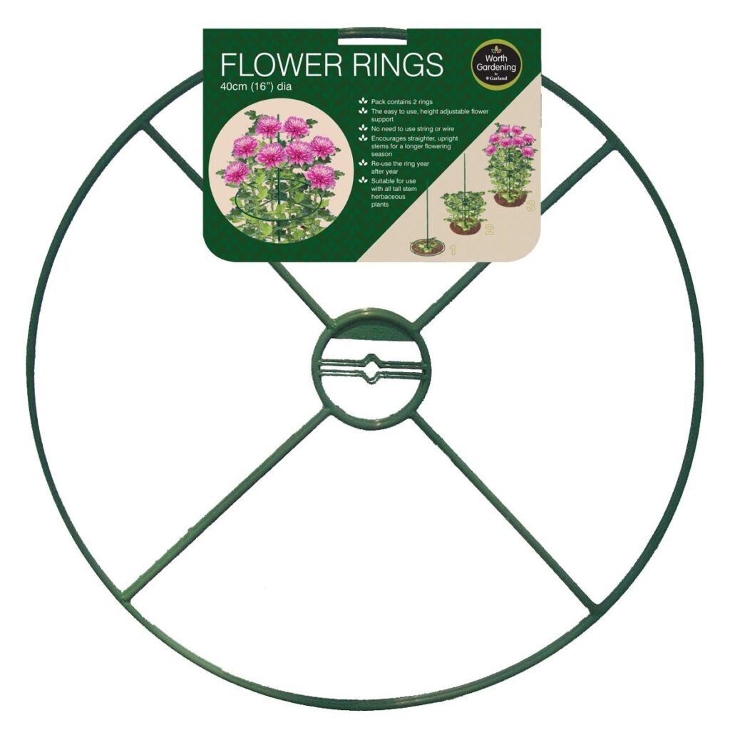 Garland Blomster Ringe -  40cm