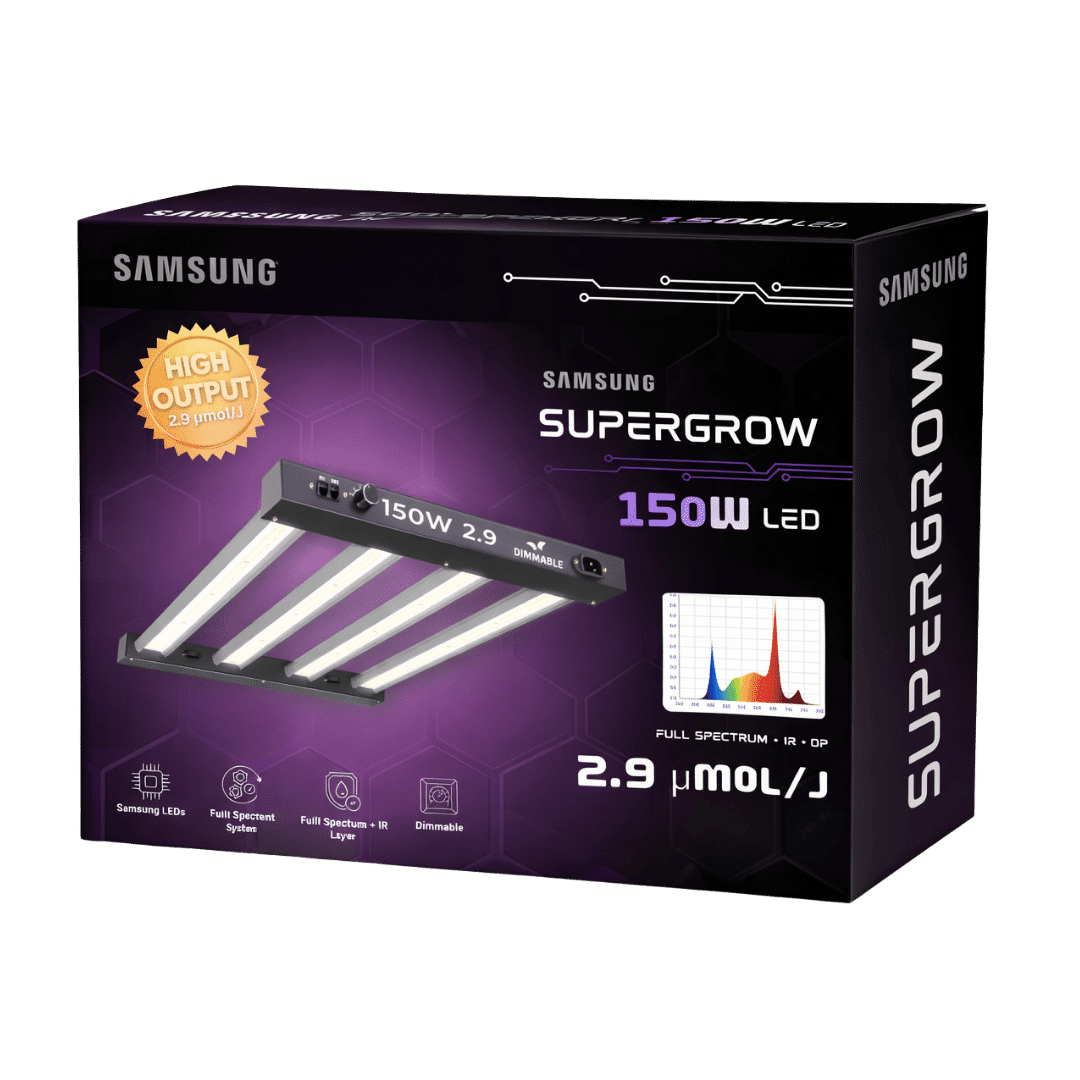 Samsung-SuperGrow-150W-LED-Grow-Light-box