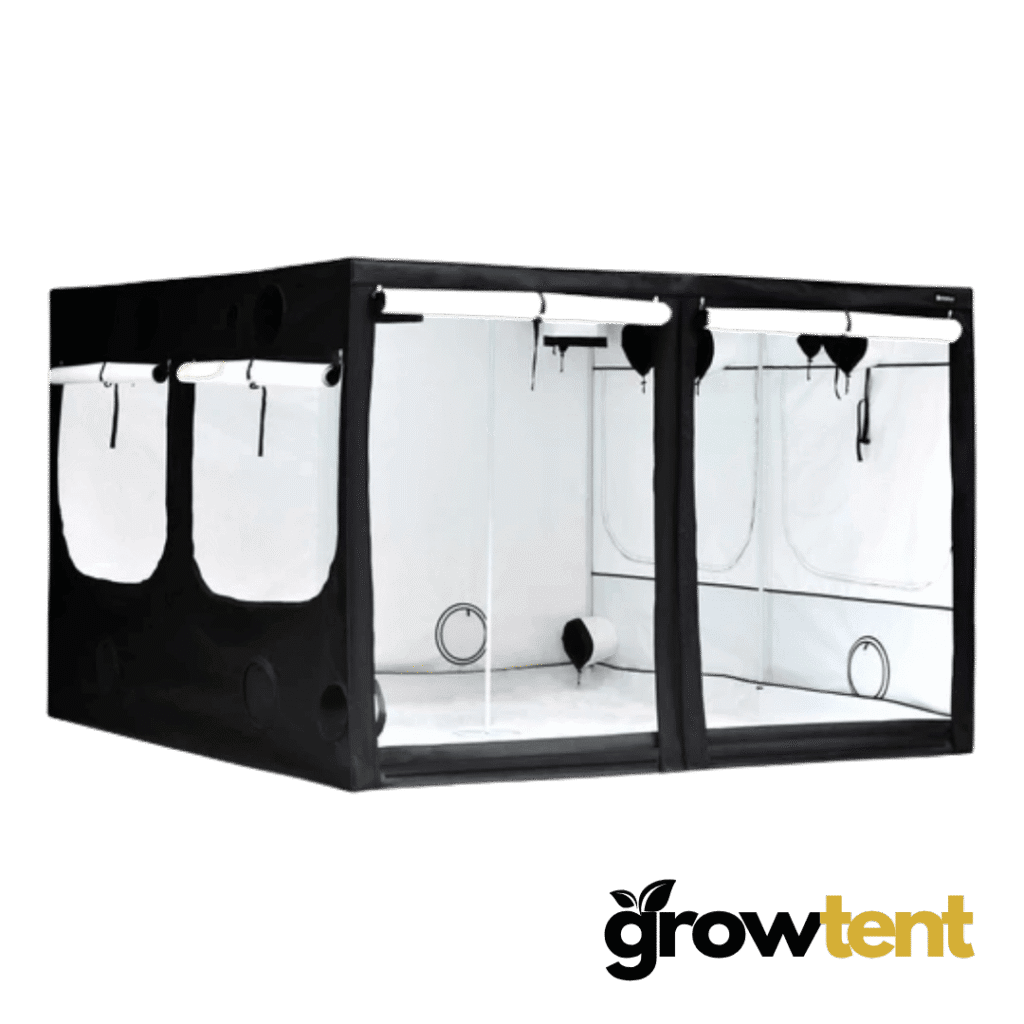 Grow Tent 300x300x200 cm, 600D Mylar, 19 mm stænger