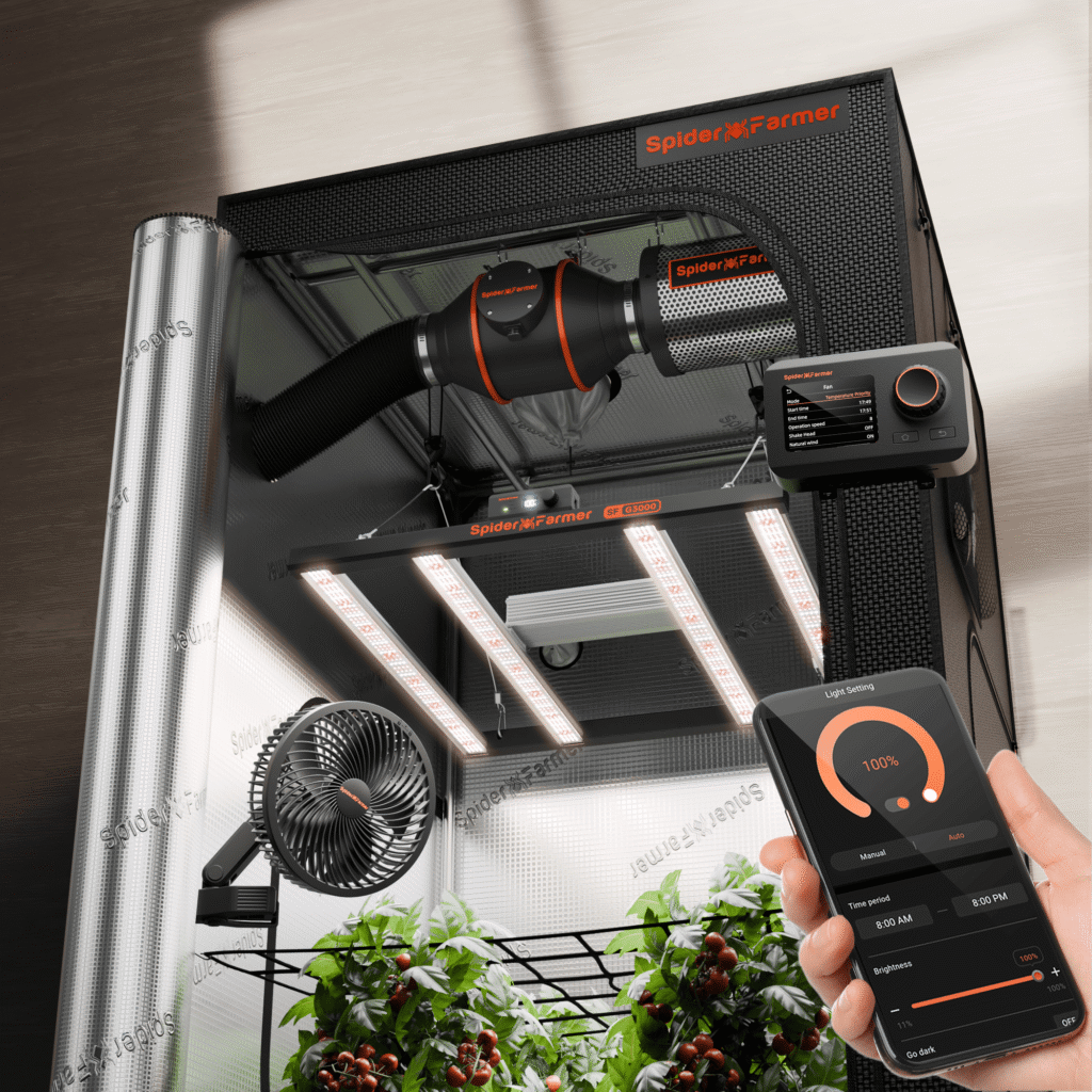 Spider Farmer Komplet Kit - G3000 - 90*90*180
